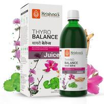 KRISHNA'S ŽOLĖS IR AJURVEDOS Thyro Balance Sultys - 1000 ml| Natūralios Ajurvedinės sudėties mišinys su Kanchnar Gugglu - Be cukraus| Turtingos vitaminais