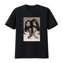 90s Rap Iconic Lil Kim And Foxy Brown T Shirt Available in S M L 2XL 3XL 4XL MR409 streetwear XXXL gray