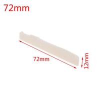 Real Bone Bridge balnas liaudies akustinei gitarai 72Mm/74Mm/76Mm/80Mm * 12Mm 80MM white