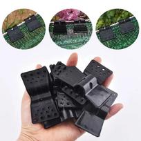 5-100Pcs Butterfly Shade Cloth Clips Black Greenhouse Film Fixing Clips Garden Shade Net Holder Fastener for Outdoor Garden Greenhouse (Black,10Pcs) juoda