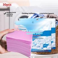 30/60 vnt. skalbimo ploviklio lapelių, lengvai tirpstančių skalbimo tablečių, stipraus gilaus valymo ploviklio, skalbimo muilo skalbimo mašinai 60PCS rožinė