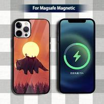 A-Avatar A-Appa AangS Phone Case For iPhone 13,12,15,17,11,16,14,Pro,Max,Plus,Mini,Magsafe,Magnetic Wireless Charging Case iPhone16 brown