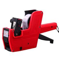 Durable MX-5500 Handheld Price Tag 8 Digits Handheld Coding Machine EOS Plastic Price Label Tool Grocery raudona