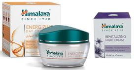 Himalaya Clear Complexion Day Cream, 50g & Herbals Revitalizing Night Cream, 50ml blue