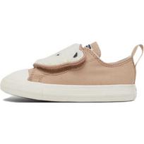 Converse Chuck Taylor All Star One Strap EasyOn Low TD Sherpa Bear - Warm Quarry Baby Sneakers Tan Egret Black A10040C 23 beige