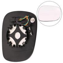 Right Side Mirror Glass Heated w/ Backing Plate 51162991660 For BMW X3 2010-2014 black