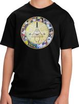 New Gravity Falls Bill Cipher and Characters Youth T-Shirt Unisex T-Shirt Graphic Tee XXXL beige