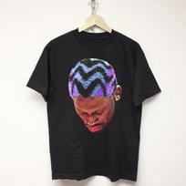 Dennis Rodman Reprint TShirt Black Cotton Short Sleeve Unisex Size Unisex T-Shirt XL black