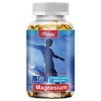 Pslalae Adult Bone Health Supplement Capsules Calcium Citrate and Calcium Carbonate Blend 1200 mg Contains 1000 Iu Vitamin D3 120*3 blue