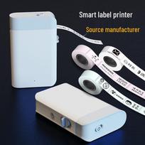 Bluetooth Thermal Label Printer for Phone: Portable Adhesive Sticky Note & Barcode Machine English Version Label Printer white