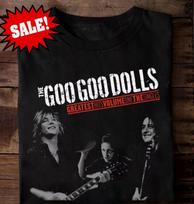 New The Goo Goo Dolls Siganture Band Cotton Black S-5XL T-Shirt S black