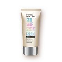 Hilary Rhoda Skin Shine Strobe kremas | Rožinis | Bazė + Skaistinanti priemonė + Drėkiklis | Odos švytėjimas | Lengvas | Drėkinanti formulė | Taukmedžio sviestas ir Hial white