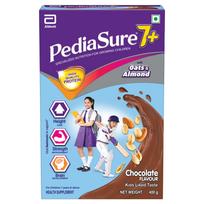 PediaSure 7+ Specializuotas mitybos gėrimo milteliai 400 gramų, Premium šokolado skonio su avižomis ir migdolais, Augantiems vaikams, Palaiko ūgio augimą