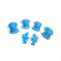Kids Gear: Skate Pad Set Including Knee and Elbow Supports for Riding Blue blue