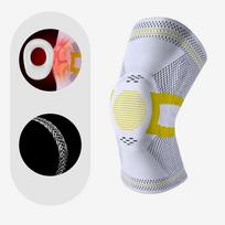 Knee Pads Compression Knee Pads Knee Pads Joint Support Athletic Volleyball Gym Athletic Safety Gear Protector M gray