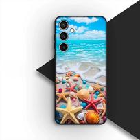 for Samsung Galaxy S20 S22 S21 FE Ultra Plus A07 A17 A15 A16 A25 A57 A37 Phone Case Mountain Sea Wave Beach Travel landscape Galaxy S22+ 5G blue