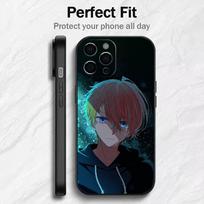 O-Oshi NO-KO  Phone Case For iPhone17,16,15,14,13,12 Plus,Max Soft Silicone Black Cover iPhone15plus black