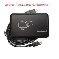 Ultra-Thin USB-203 ID Card Reader: Driver-Free Access Control & Attendance System Combined Rear 8-digit ID Card Reader