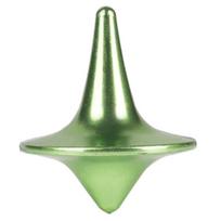 Spinning Top Toy Metal Alloy Classic Gyro Silver Steel Spin Mini Desk Table Fun Spinner Toy Game For Child Children Adult gray