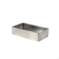 Vištų lesykla Atspari rūdijimui Stačiakampė Paukščių šėrimo stotelė Ypač ilga 20CM without Divider Lid gray