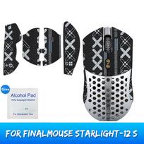 Anti-Slip Mouse Grip Tape Skate Mice Sticker For Finalmouse Starlight-12 S Gaming Mouse Gamer Accessories Suck Sweat A1 black