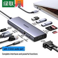 Ugreen 10-in-1 USB-C Docking Station gray