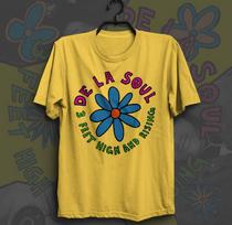 3 Feet High And Rising De La Soul Promo Classic Hip-Hop Native Tongu T-Shirt Unisex T-Shirt XXL yellow