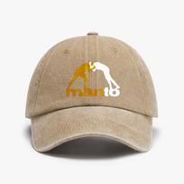 Manto baseball cap fashion Vintage Washed Denim Hat Unisex Fitness Manto Brazil Jiu Jitsu Men hat Outdoor adjustable sun Hats One Size gray