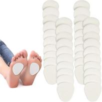 40 pėdų įklotai Įklotai Pėdos pagalvėlės Pėdos pirštų pagalvėlės Skausmas Pėdos priekio atrama Lipni putplasčio pėdos pagalvėlė white