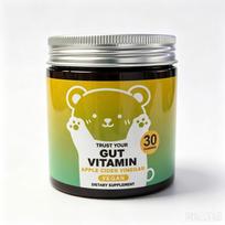 Bears with Benefits Obuolių sidro actas Veganinės gumos | Žarnyno sveikatos palaikymas 1pack