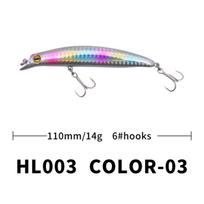 11cm/14g Masalas Žvejybos įrankiai Kabliukai Bioniniai Dirbtiniai Masalai 3 gray