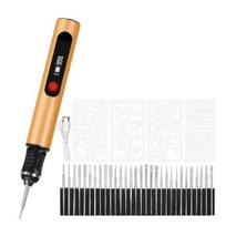 Polishing Pen Cordless Rotary Tool Ultra Long Run Time Fast USB-C Charging Mini Engraving Polishing Tool Jewelry Wood Metal Nail Art DIY Crafts auksinė