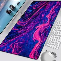 Strata Liquid Art Mouse Pad Rubber Mat Laptop Xxl Mousepad Notebook Gamer Computer Table Gaming Accessories 600x300x2mm purple