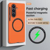 Ultra Thin PC Magnetic for Magsafe Phone Case for Samsung Z Fold 8 7 6 5 4 3 2 5G Wireless Charging Shockproof Cover for ZFold7 Galaxy Z Fold5 juoda