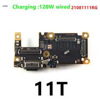 120w Charging Board For Xiaomi 11T 11T Pro With SIM Card Tray Reader MIC USB Port Connector Dock Charge Flex Cable 21081111RG 11T
