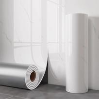 Marmuro imitacijos tapetai, vandeniui atsparūs tapetai, nauji sienų lipdukai sienų dekoravimui 09 white