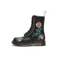 Dr. Martens Dr.Martens 1490 Vonda Floral Leather Mid Calf Boots 'Black' Women's 26982001 37 black