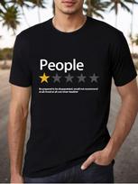 One Star People Review T-shirt S