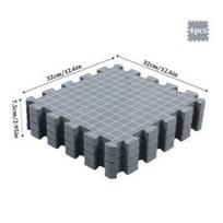 Knitted Mesh EVA Foam Weaving and Positioning Board gray