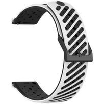 22 mm silikoninis dirželis laikrodžiui Suunto RACE 2/RACE/Vertical, apyrankė Suunto 5/9 Peak Pro, sportinė apyrankė, pakaitinis dirželis 22MM white