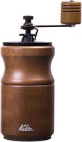 Kalita ac Brown Coffee Grinder Wooden and Aluminum Grinder with High Grinding Stability Adjustable Grind Size Manual Coffee Grinder Gift Present black