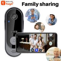 M9 WiFi Smart Doorbell: Low Power, Waterproof, Mobile Monitoring, Cloud Storage, Wireless Visual Intercom 64G Memory Card