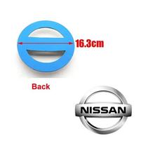 ABS Automobilio Priekinis Galinis Logotipas Sidabrinis Emblema Nissan Qashqai X-Trail Kicks Juke Leaf Micra Patrol Maxima Murano Altima Teana Versa L