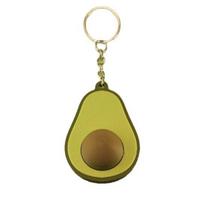 Avocado Clicker Fidget Keychain Backpack Charm Sensory Stress Relief Toys Adhd Anxiety Idea Gifts For Teens Kids Boys Girls beige