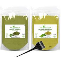 Shudh Online Indigo and Henna Powder Organic for Hair Colour (500 Grams each - 1000 grams), Avuri and Mehandi, Neela Amari, Cassia Obovata, Natural beige