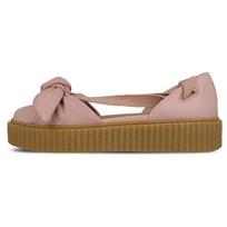 PUMA Bow Creeper Sandal Rihanna Fenty Silver Pink Women's 365794-01 38 gray