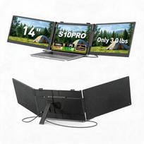 Monitorius Kwumsy S10 PRO dvigubas 14″ Full HD 60 Hz USB-C nešiojamas monitorius