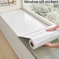 Atsparus vandeniui palangės ir durų rėmo renovacijos lipdukas Drėgmei atsparus baltas slenksčio uždangalas 20cm*3m white
