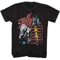 Billy Idol Live On Stage Spiked Hair Fist Up Men's T Shirt Punk Rock Merch S juoda