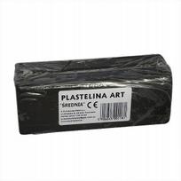 Plastelina juoda 500g, modeliavimo masė vaikams ir menininkams